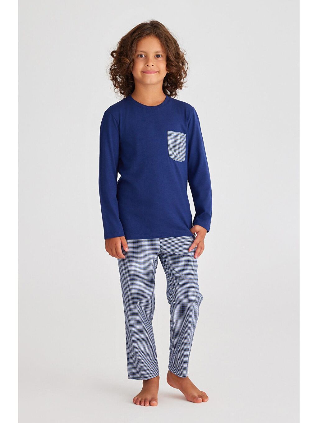 Sweet Dream Erkek Çocuk Pijama Üst Lacivert-2