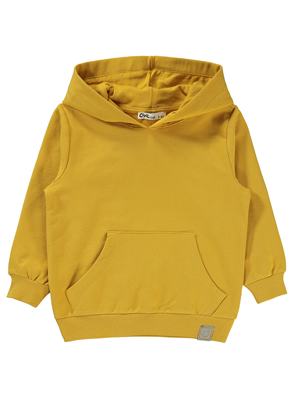 Civil A.Hardal Erkek Çocuk Sweatshirt 2-5 Yaş Hardal