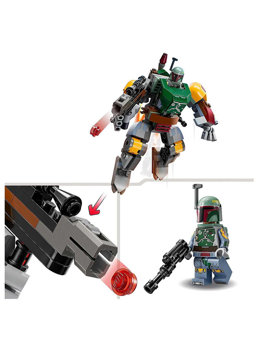 Lego Star Wars Boba Fett Robotu 75369 - 4