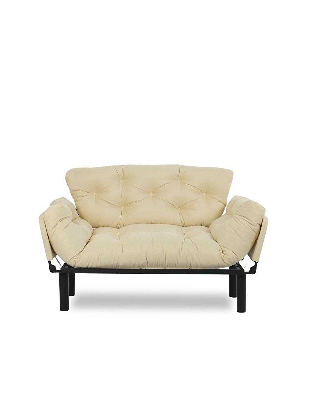 Ekru Nitta İkili Yataklı Koltuk - Krem