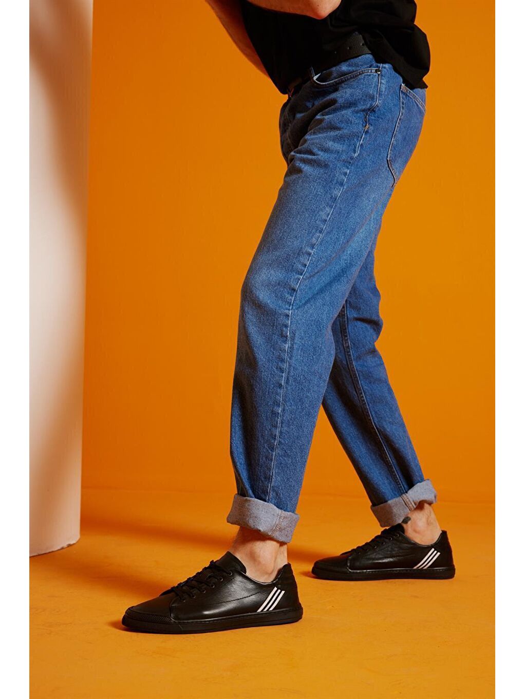 Erkek Siyah Casual Ayakkabı-1