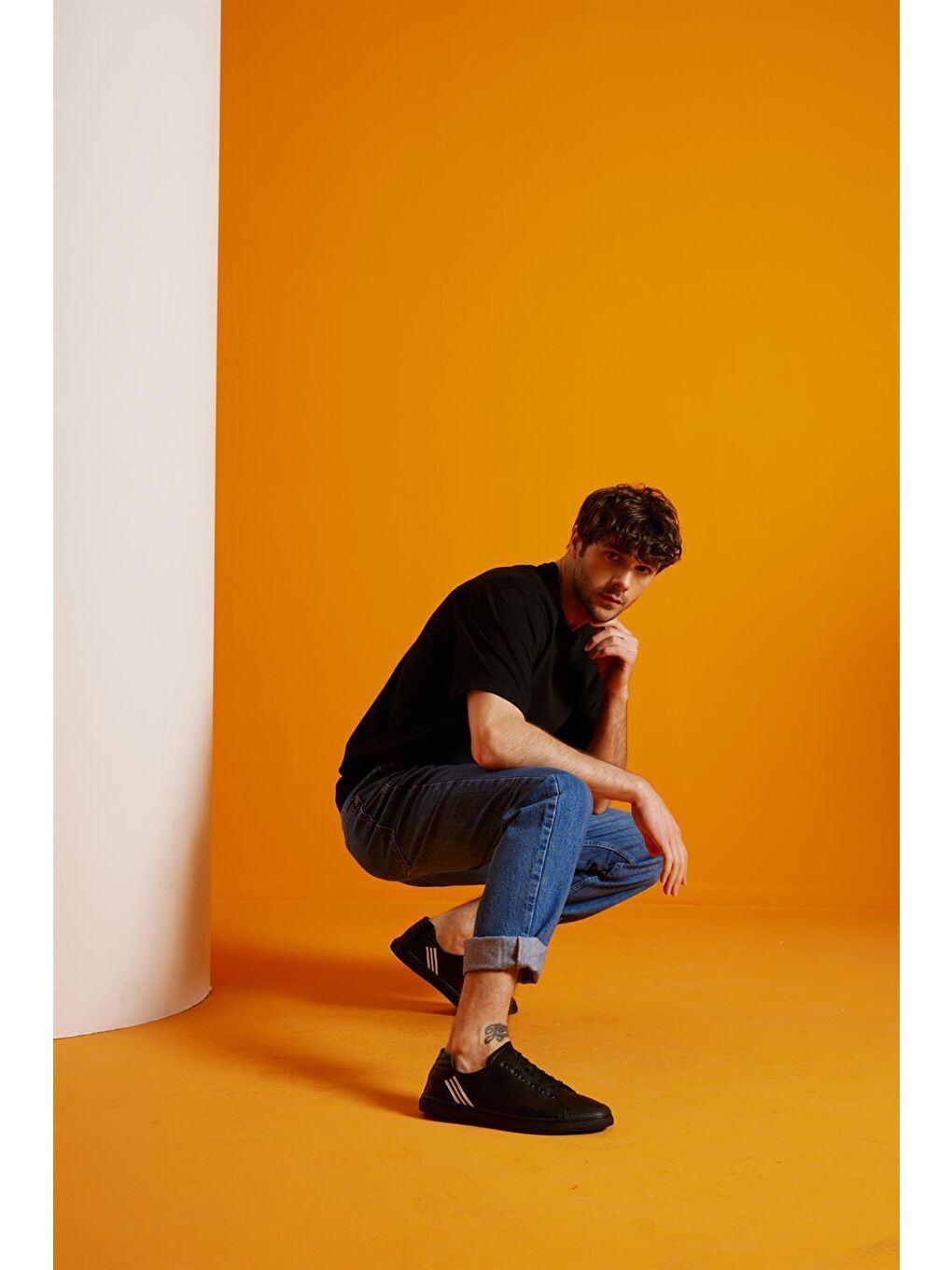 Erkek Siyah Casual Ayakkabı-2