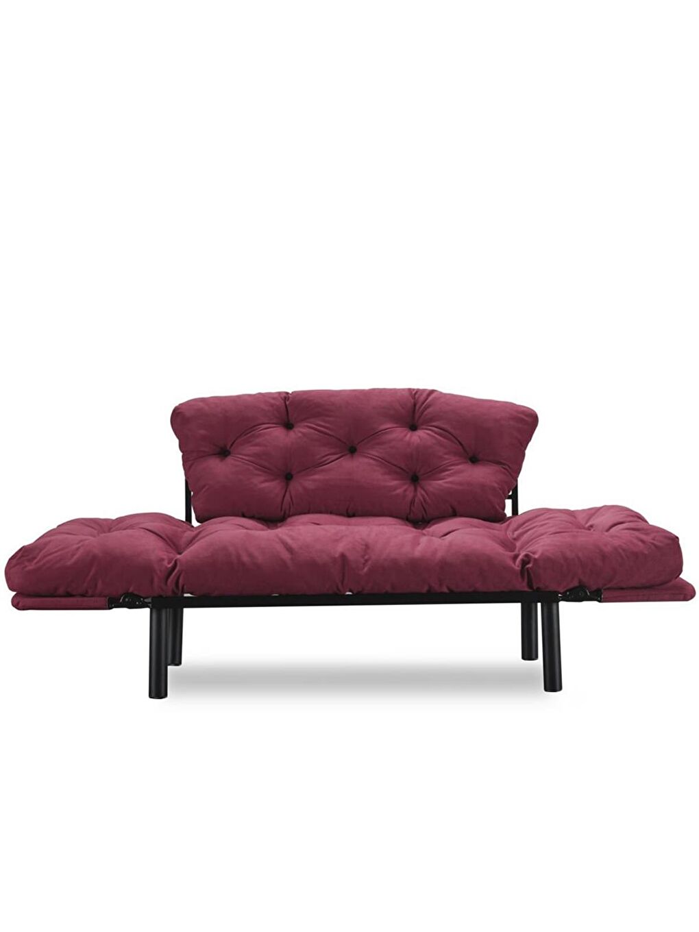 Nitta İkili Kanepe - Bordo-2