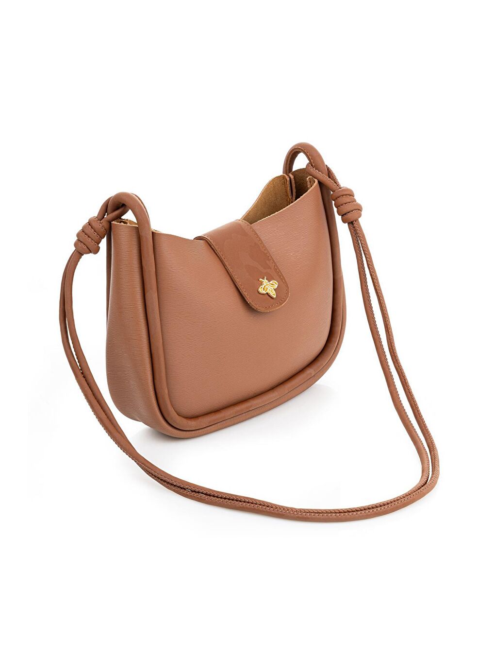 Sarı Kadın Çapraz Askılı Omuz Çantası-3