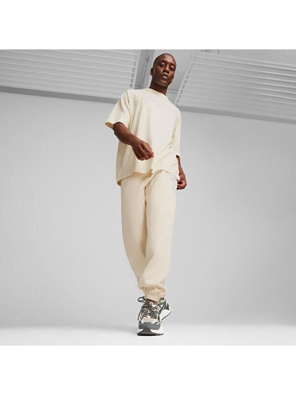 Classics Erkek Ekru Eşofman Altı-4