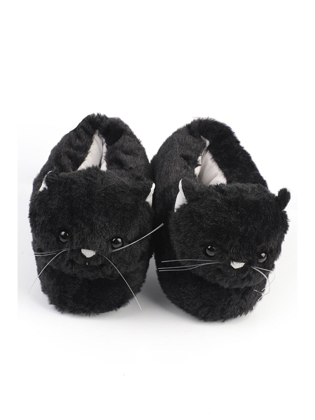 Siyah Panduf Peluş Kadın Patik