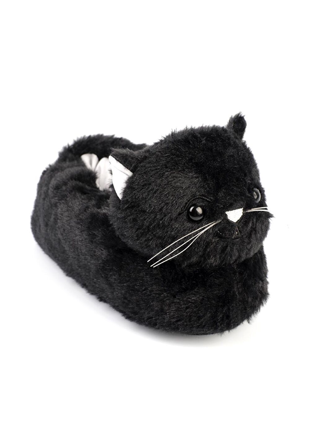 Siyah Panduf Peluş Kadın Patik-3