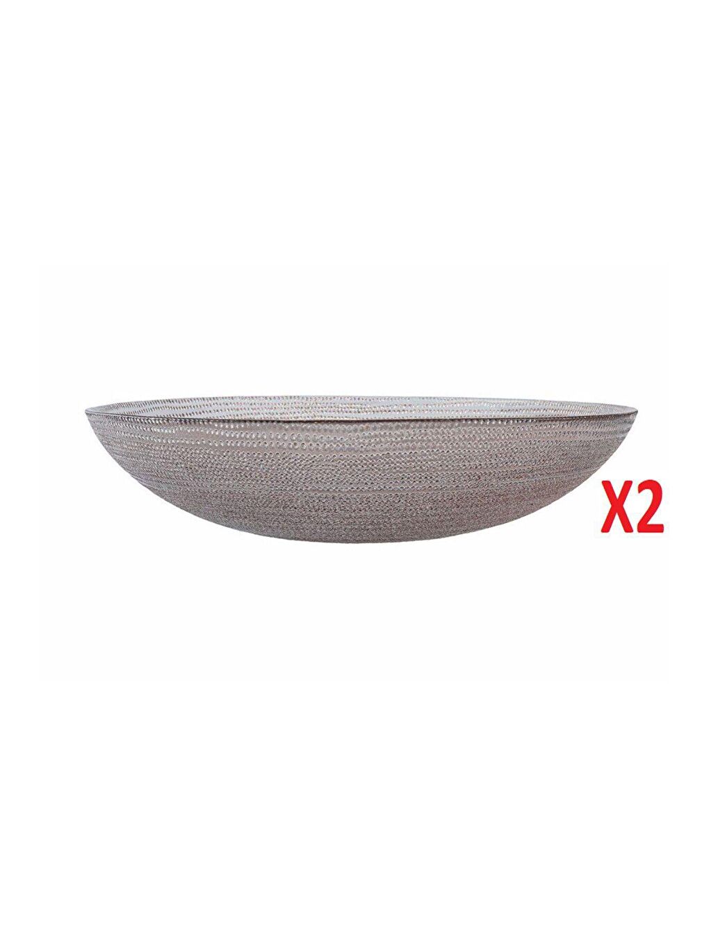 PORLAND Beyaz-Renklibaskı Sapphire Kase 40 cm 2'li 04FIA002573