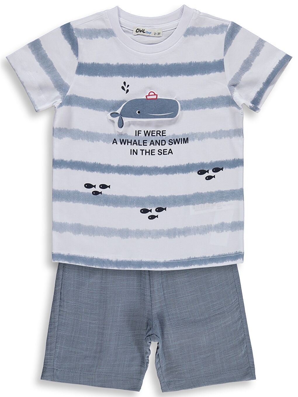 Boys Ifı Were Balina 2-5 Yaş Takım - Beyaz