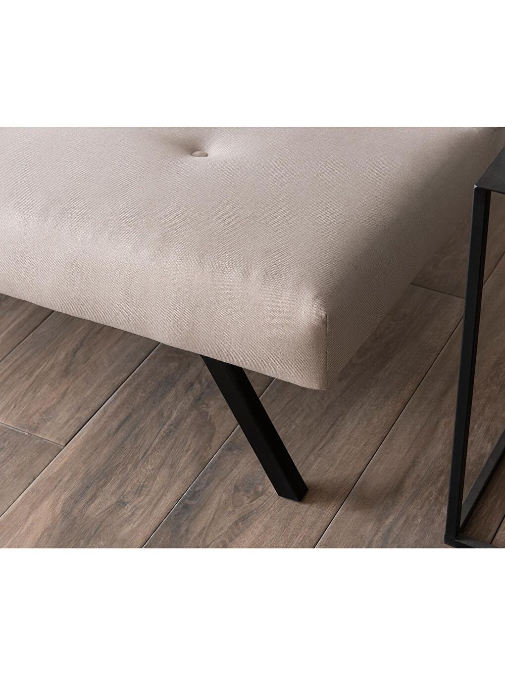 Ekru Zola Üçlü Yataklı Koltuk - Krem Keten-4