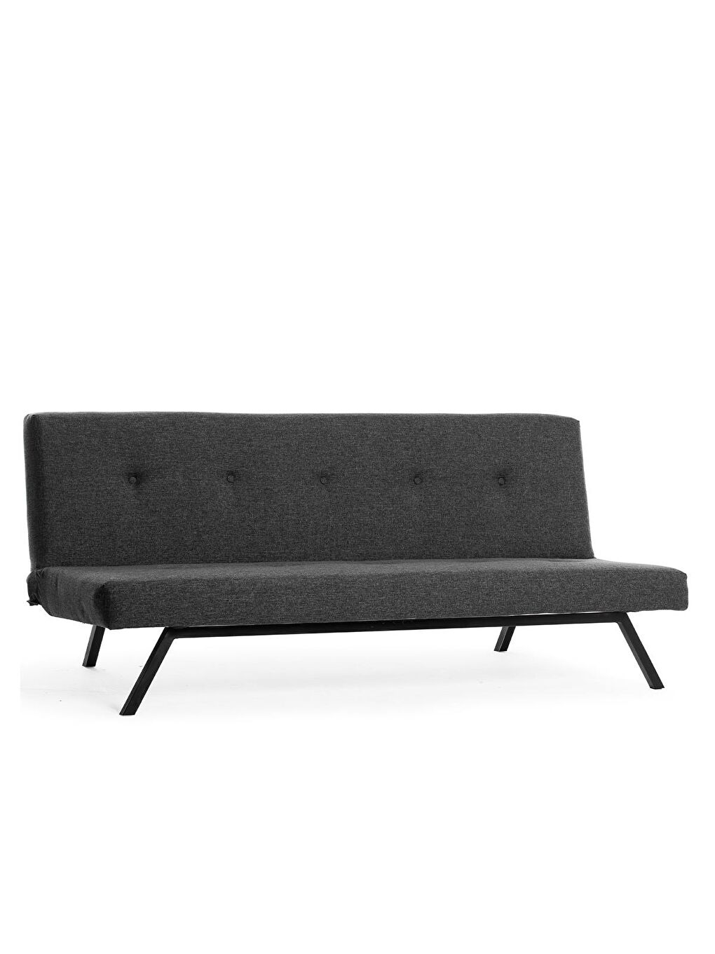 Zola Üçlü Yataklı Koltuk - Koyu Gri Keten