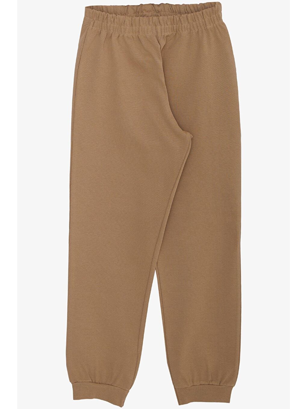 Erkek Çocuk Eşofman Takım Yazı Baskılı Bej (8 Yaş)-4