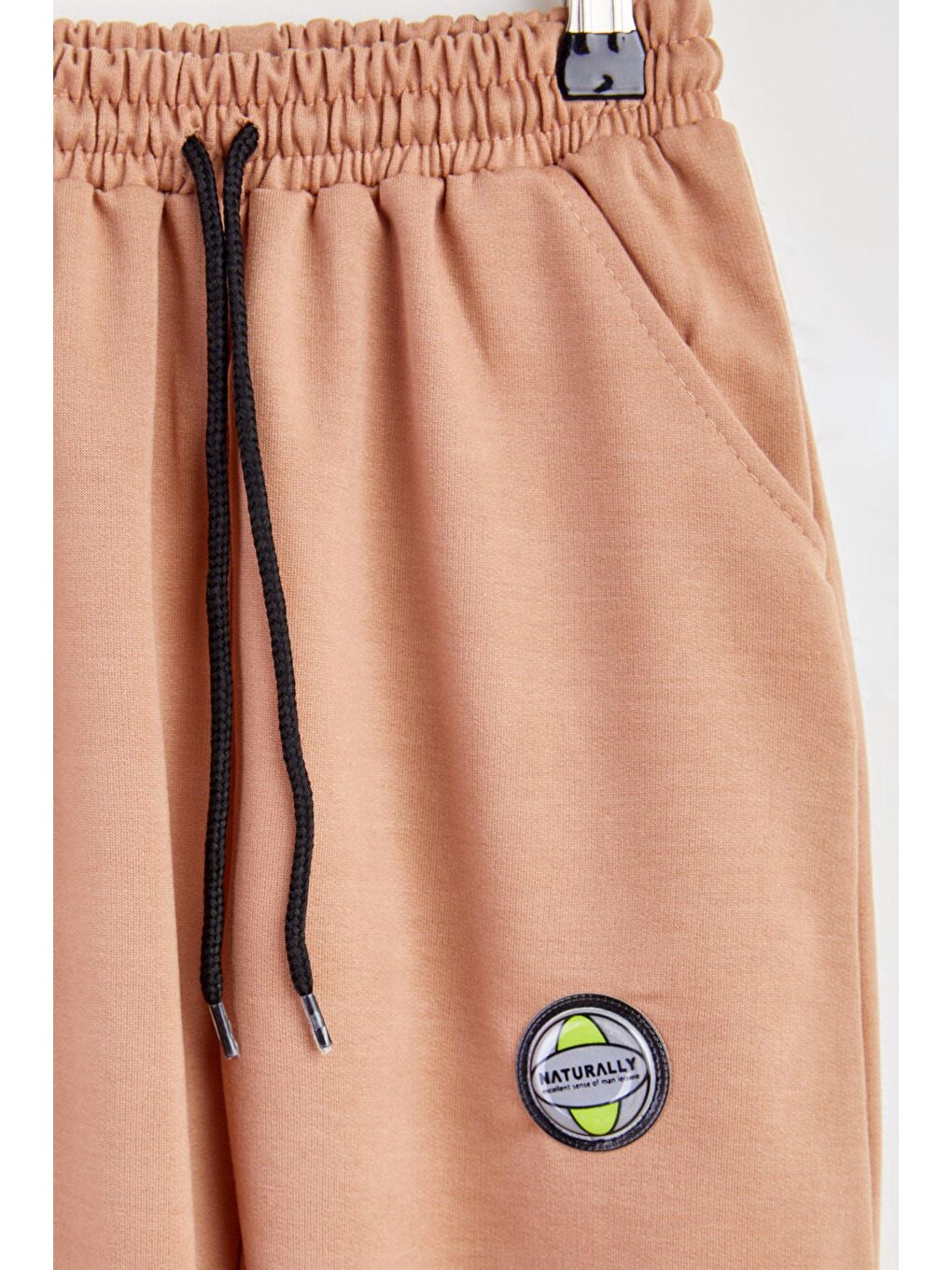 Bej Erkek Çocuk Vizon Eşofman Altı - 24710-1