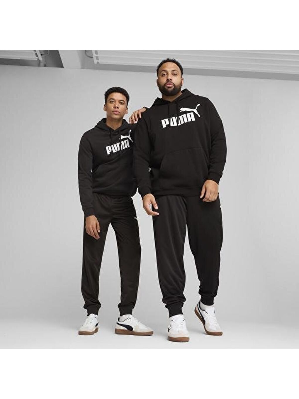 Essentials No 1 Logo Poly Erkek Siyah Eşofman Altı-3