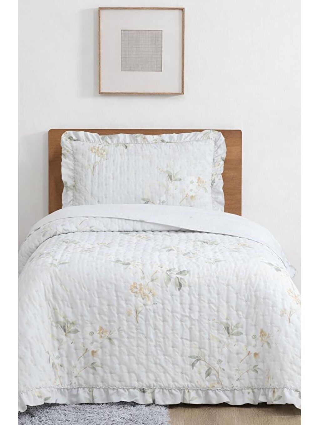 Karışık Peru Tek Kişilik Yatak Örtüsü 180x240 cm