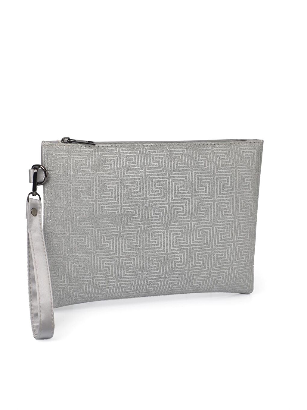 Capone Outfitters Gümüş Paris Kadın Clutch Çanta