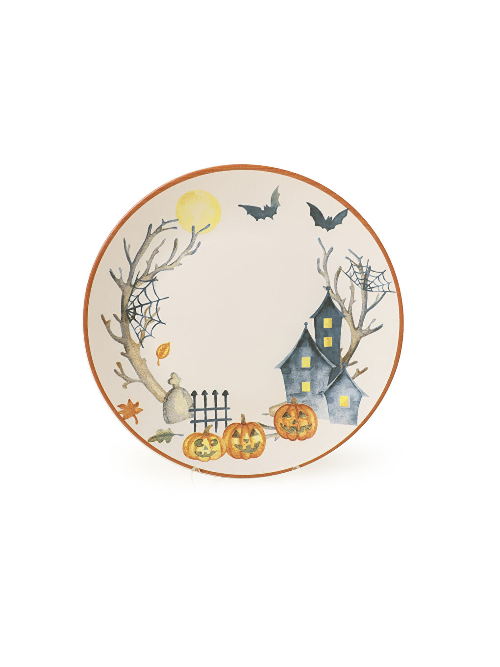 Keramika Karışık Halloween Servis Tabağı 26 Cm - 1