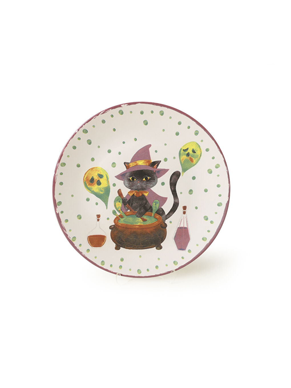 Keramika Karışık Halloween Servis Tabağı 26 Cm - 1