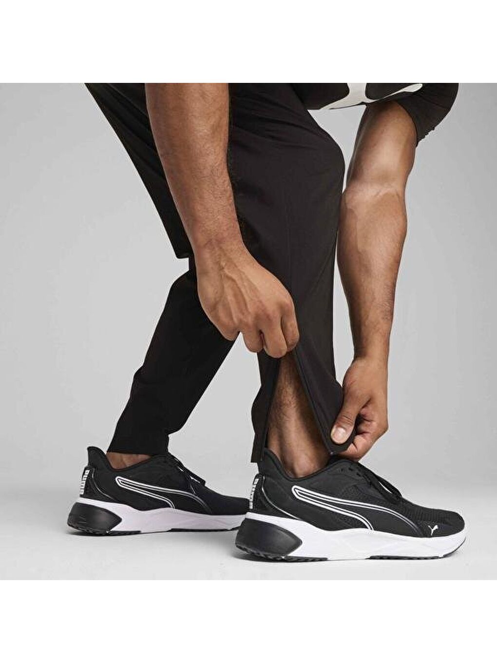 Tad Tech Woven Cargo Erkek Siyah Eşofman Altı-1