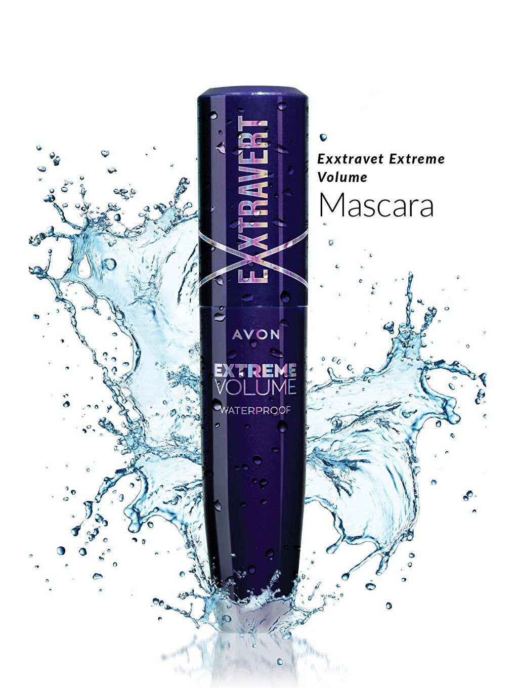 AVON Renksiz Exxtravert Extreme Suya Dayanıklı Volume Maskara Brown Black - 1