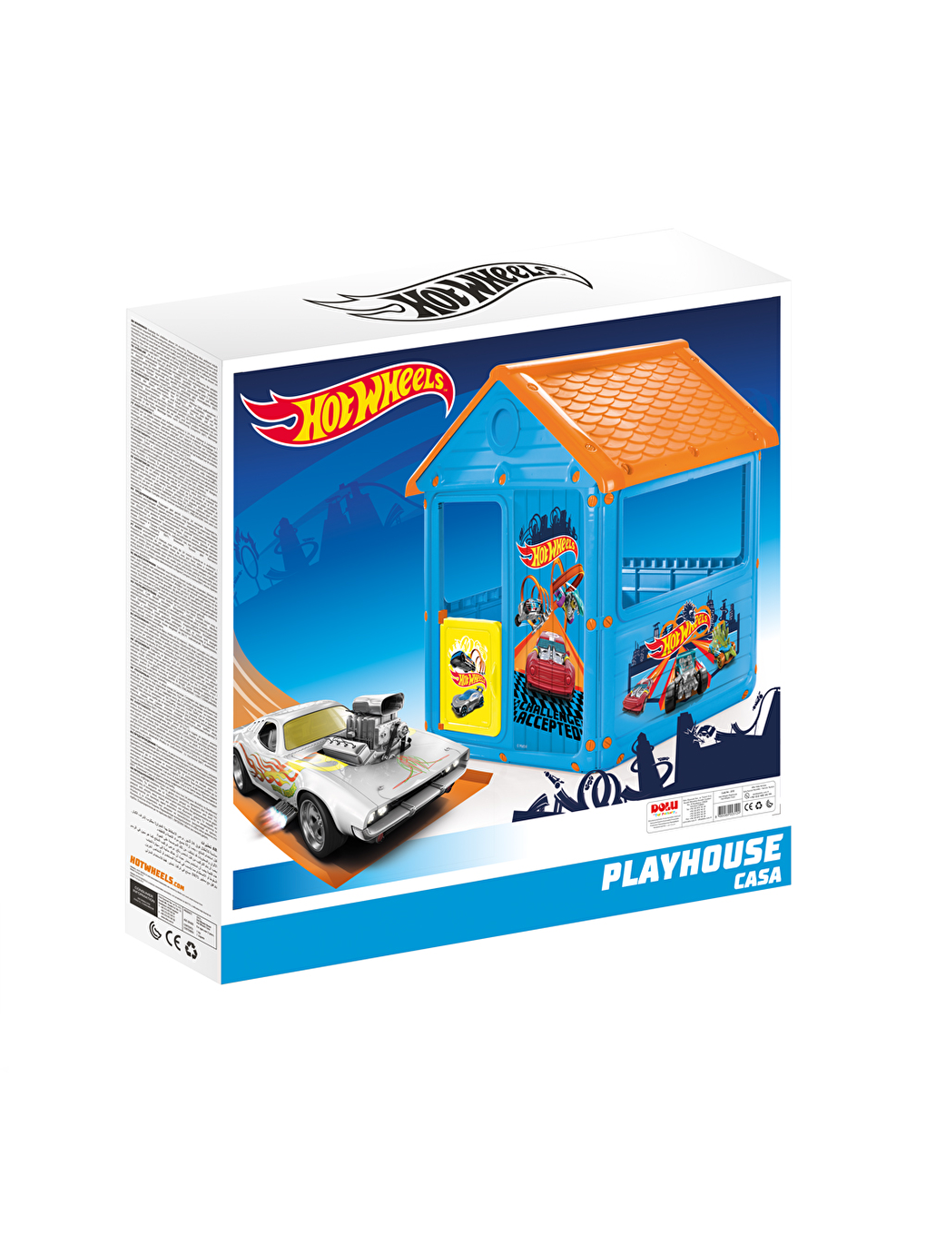 Dolu Lisanslı Renksiz Hot Wheels İlk Oyun Evim 2312 - 1