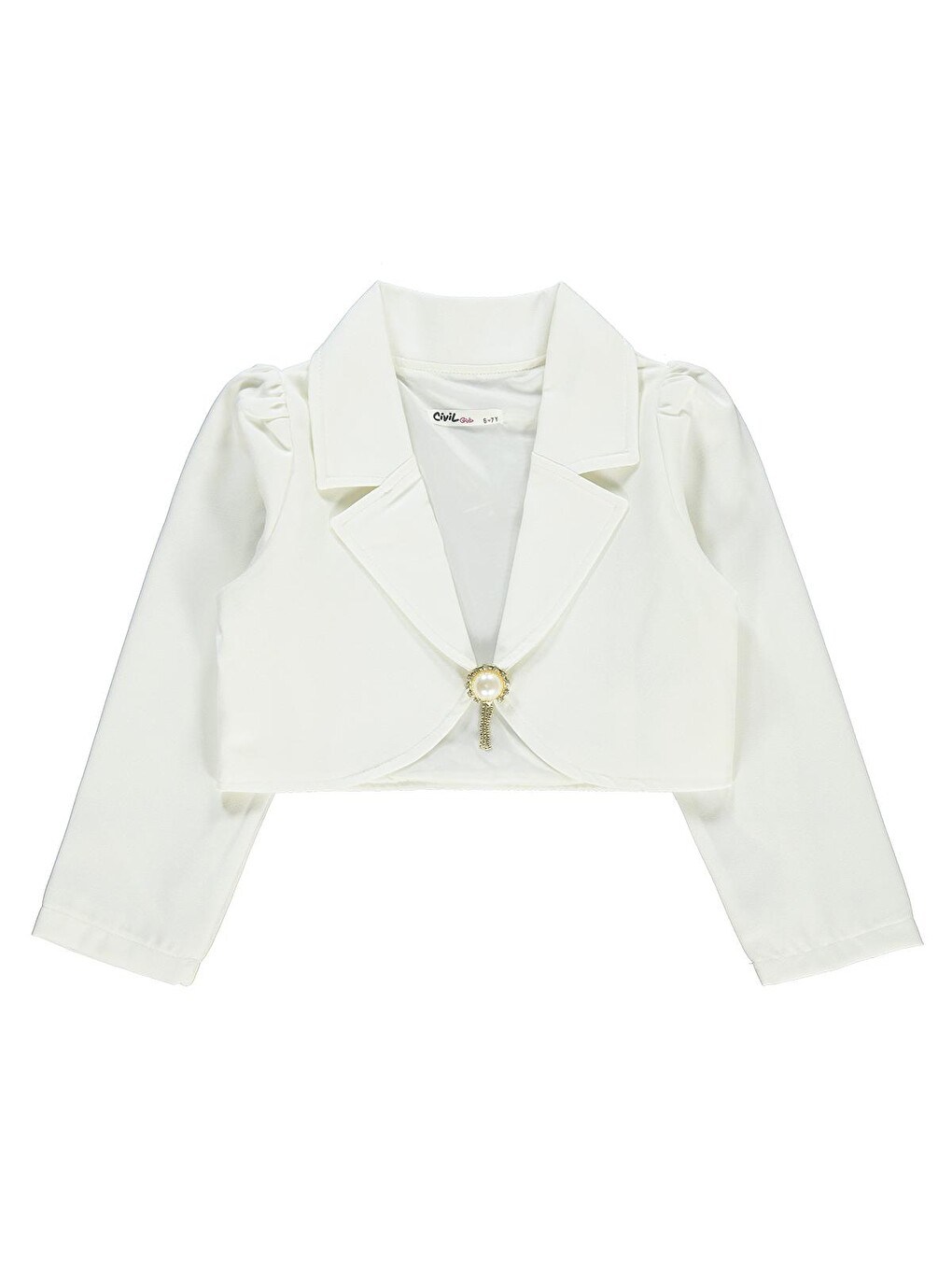 Girls Kız Çocuk Bolero 10-13 Yaş Ekru