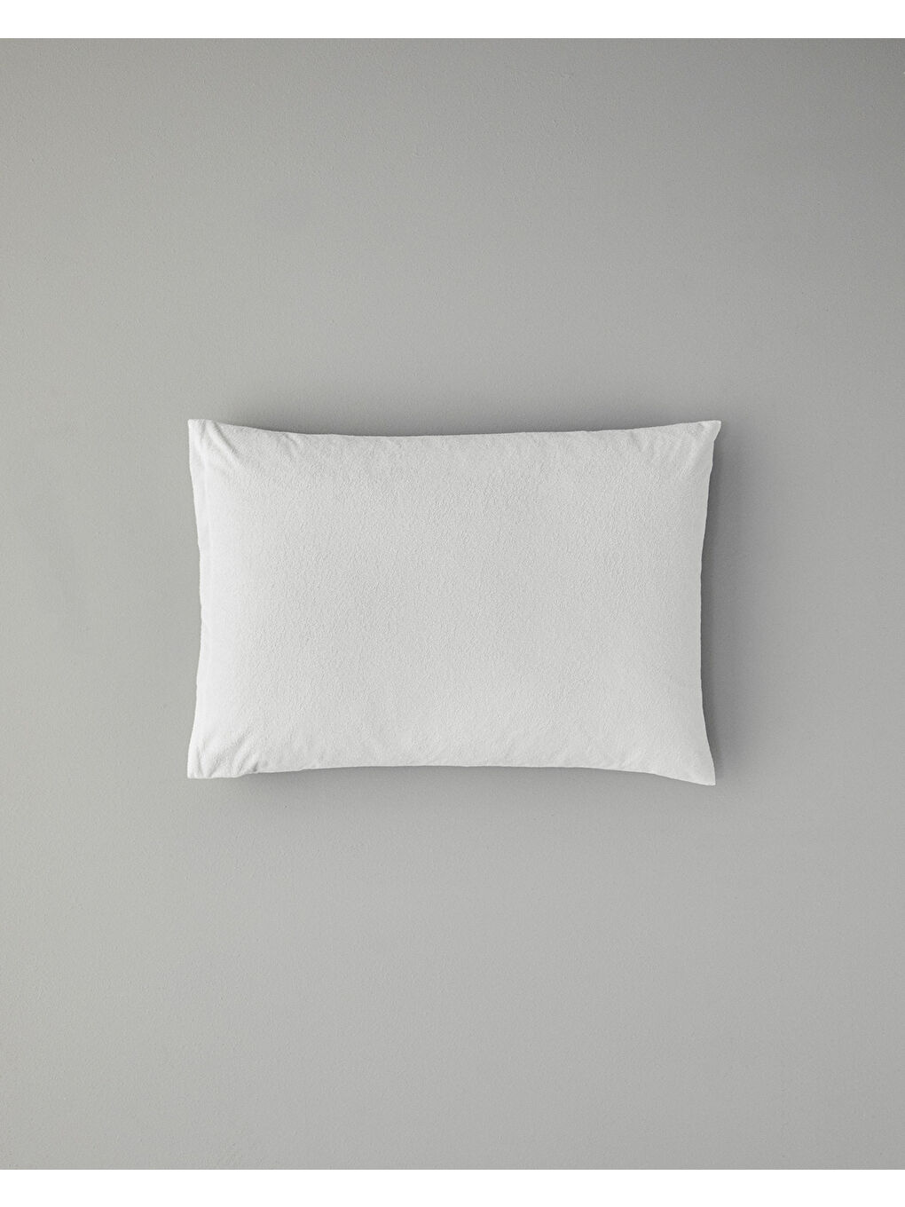 Comfort Pamuklu Sıvı Geçirmez Alez Yastık Kılıfı Beyaz