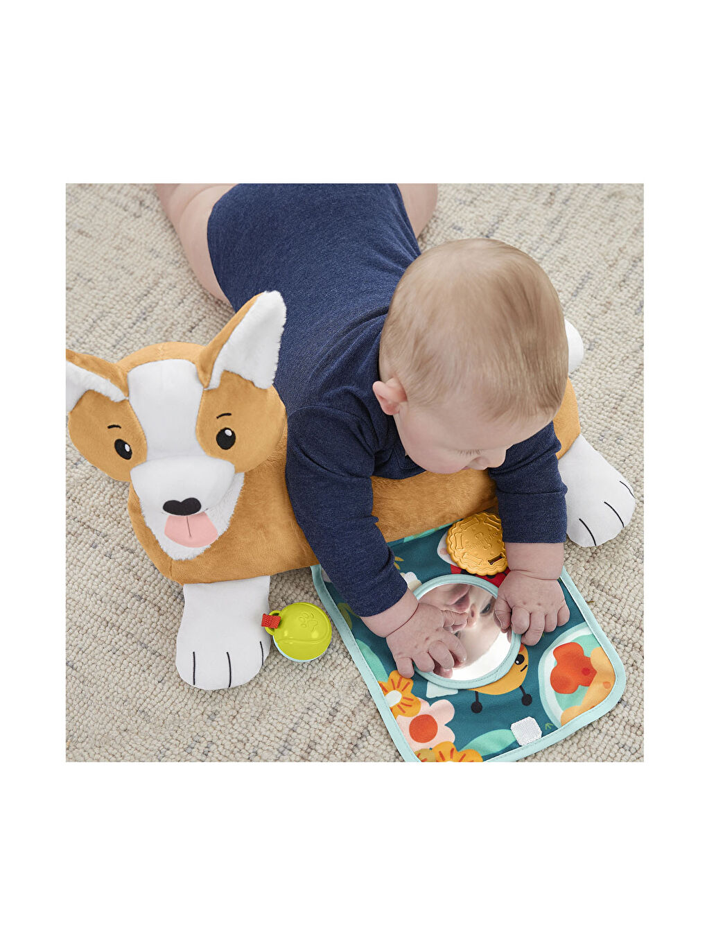 FISHER PRICE Karışık Fisher-Price 3ü 1 Arada Köpekçik Uzanma Yastığı - 3