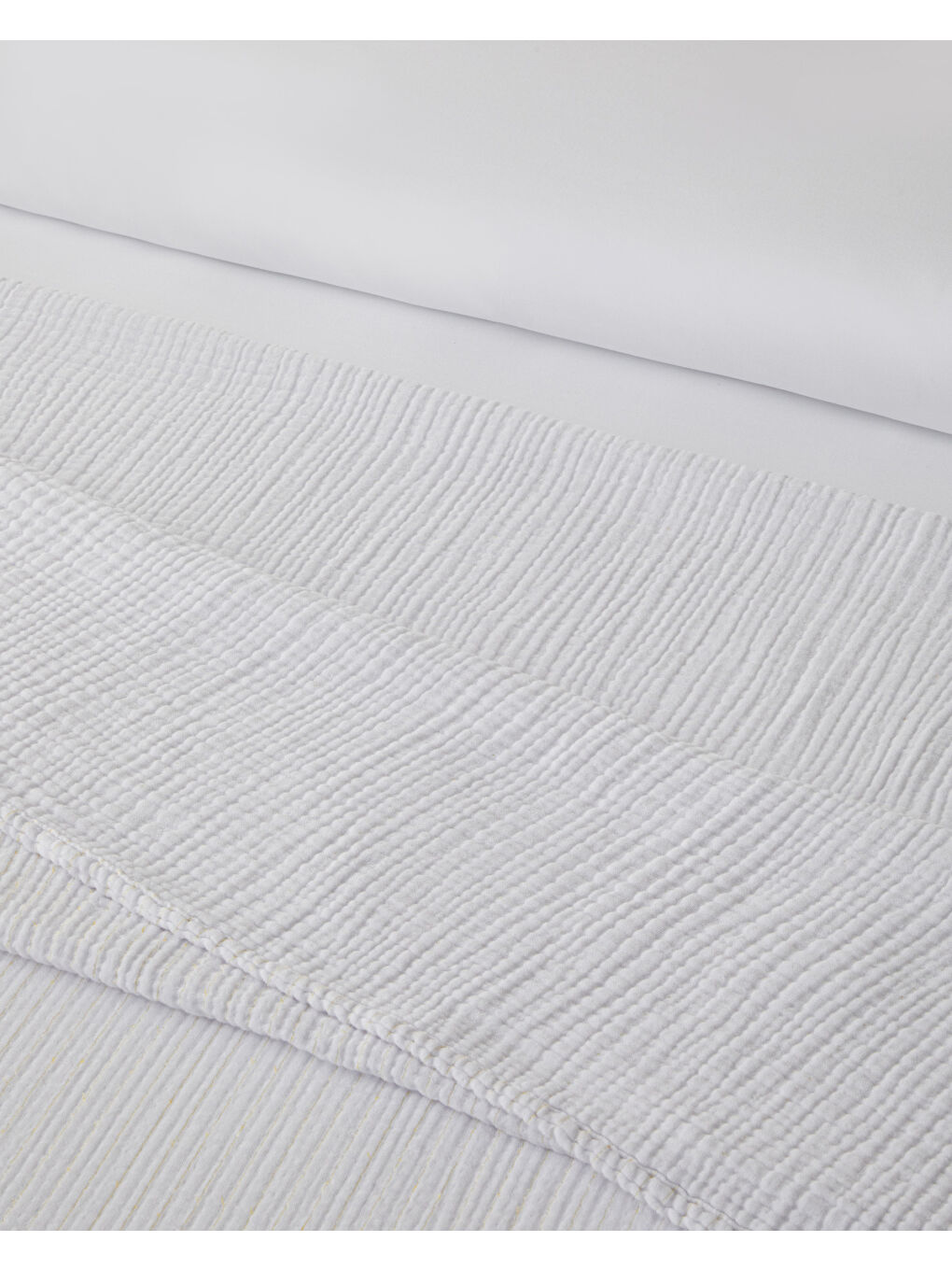 Sarı Clair Voile Çift Kişilik Yatak Örtülü Nevresim Takımı 200x220 cm Gold-2