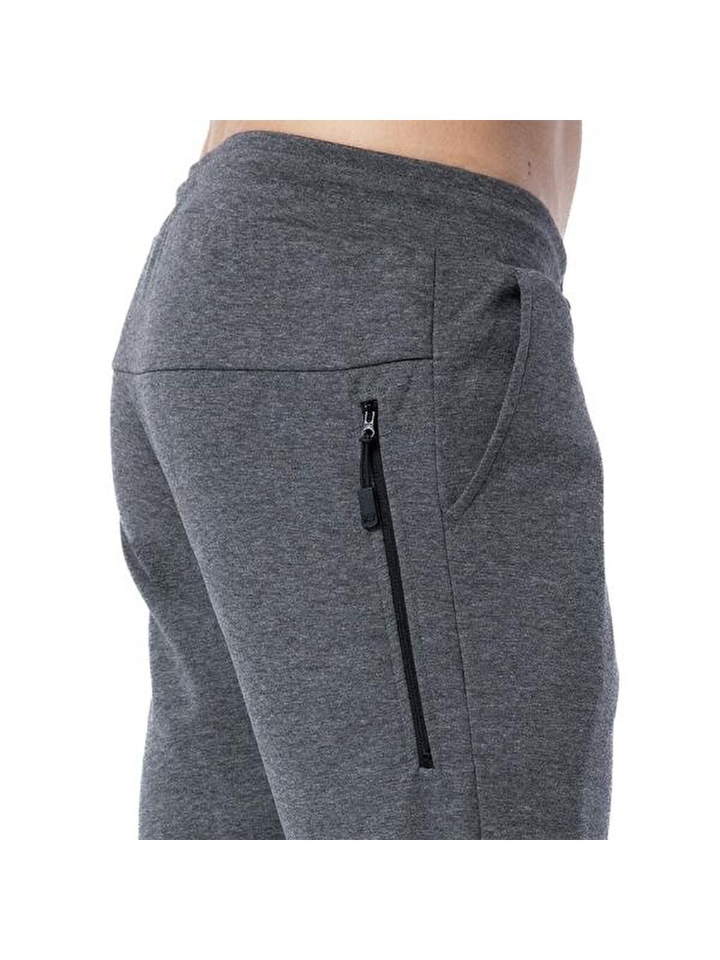 3804 Erkek Gri Eşofman Altı-3