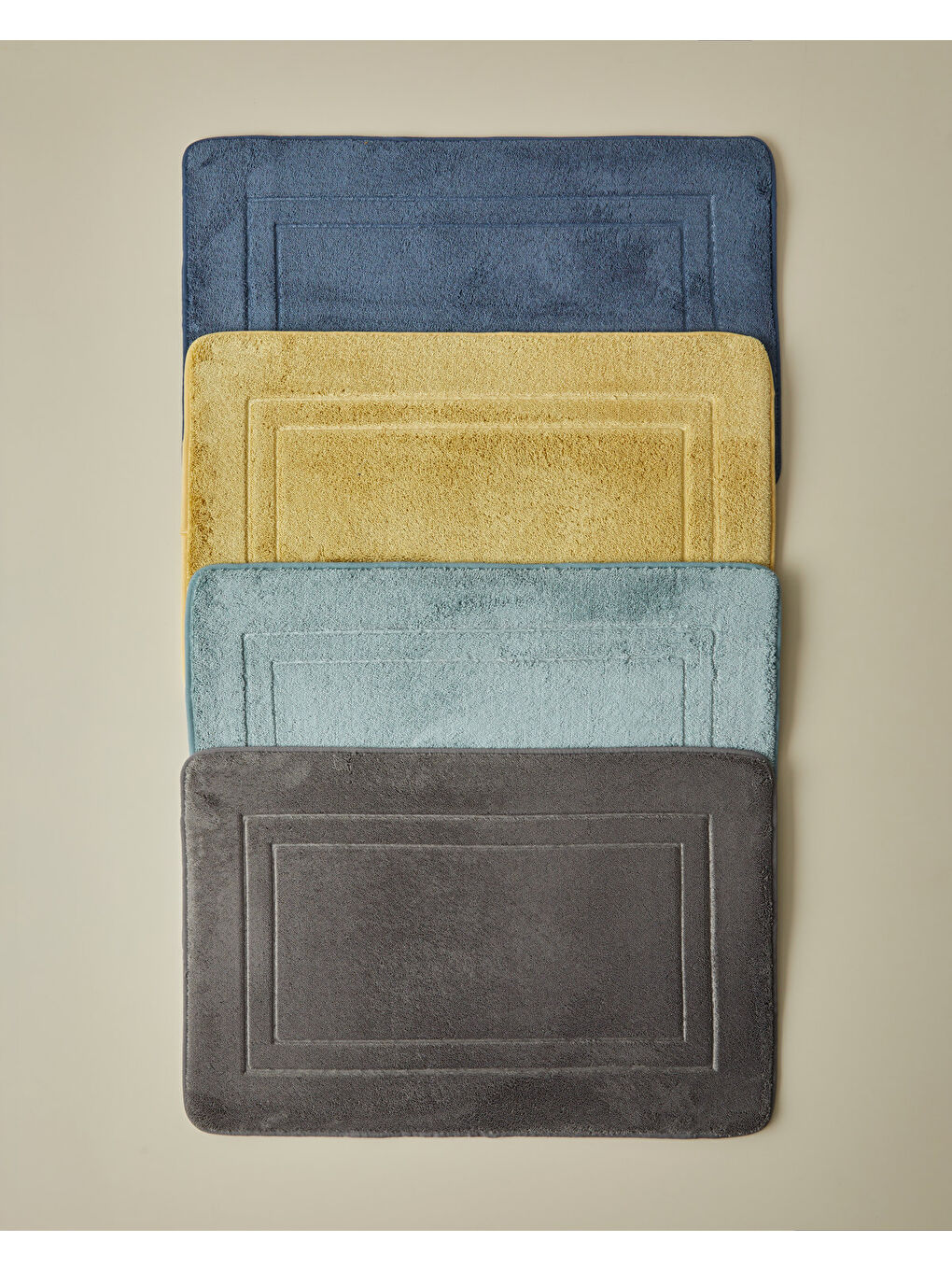 Soft Step Banyo Paspası 50x80 cm Gri-3