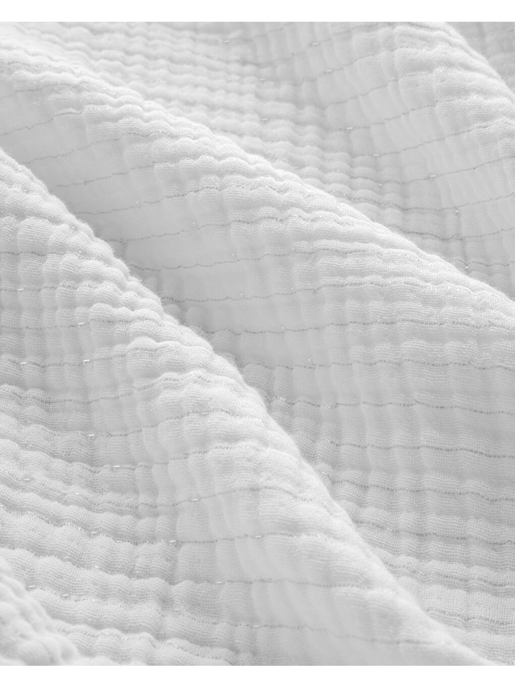 Gri Clair Voile Çift Kişilik Çarşaflı Yatak Örtülü Nevresim Takımı 200x220 cm Gümüş-4