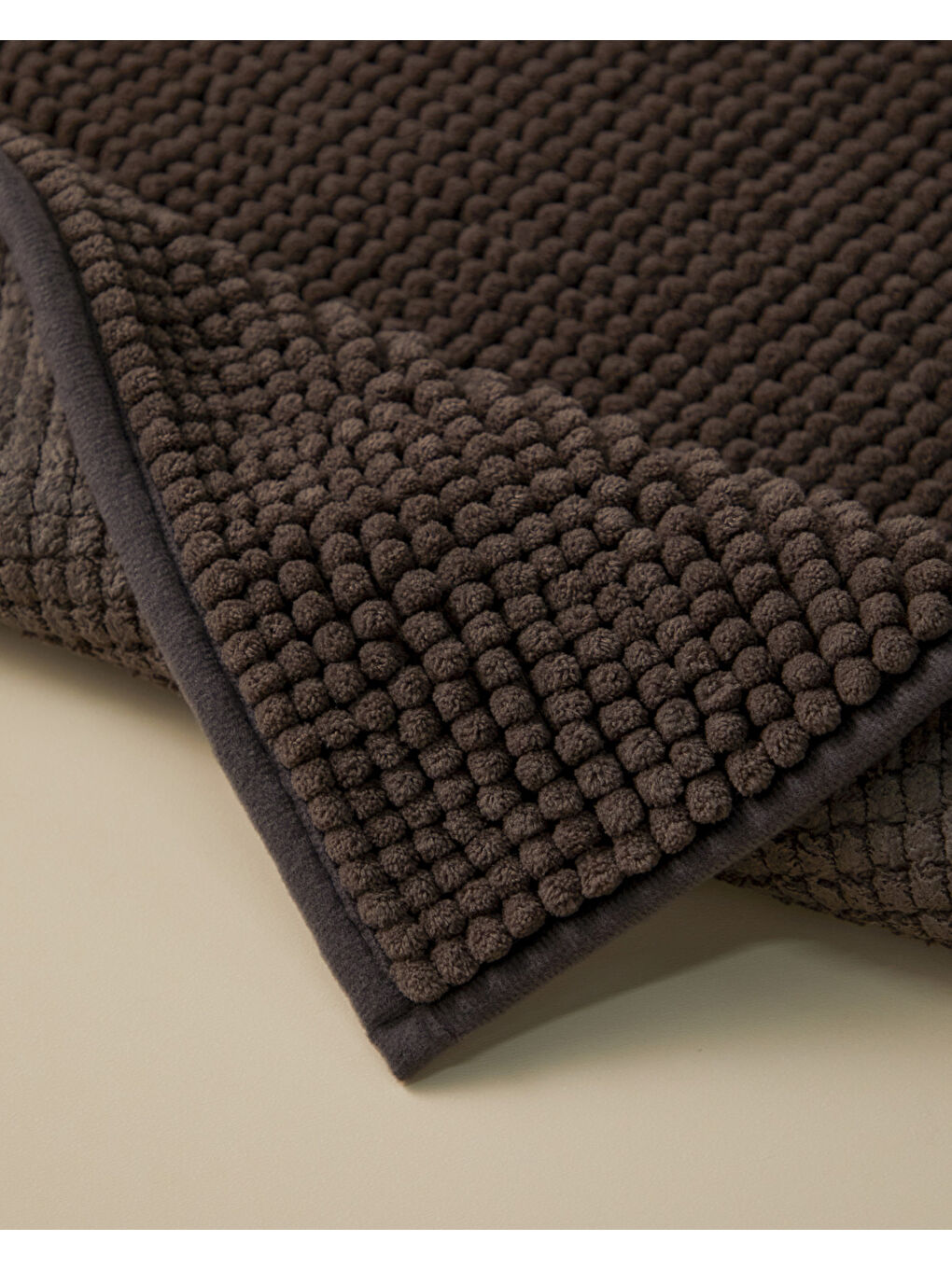 Macaroni Banyo Paspası 50x80 cm Kahverengi-1