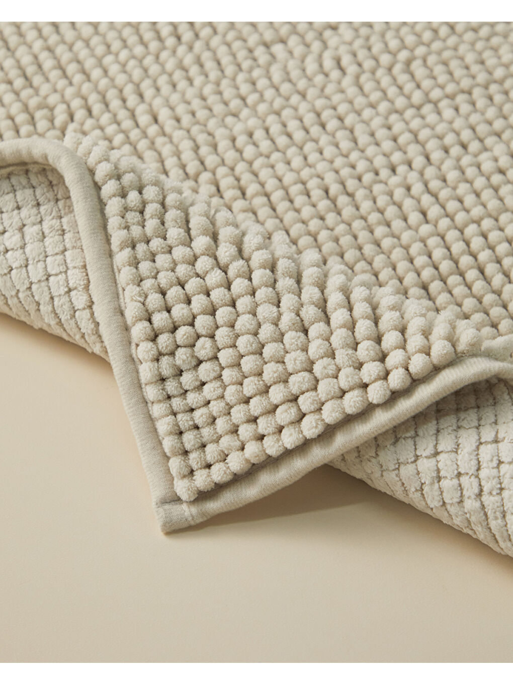 Macaroni Banyo Paspası 50x80 cm Bej-1