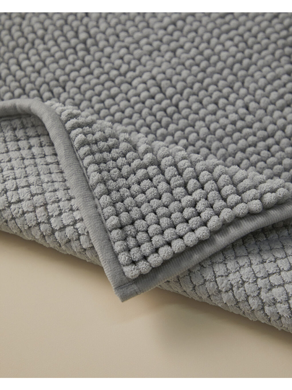 Macaroni Banyo Paspası 50x80 cm Gri-1