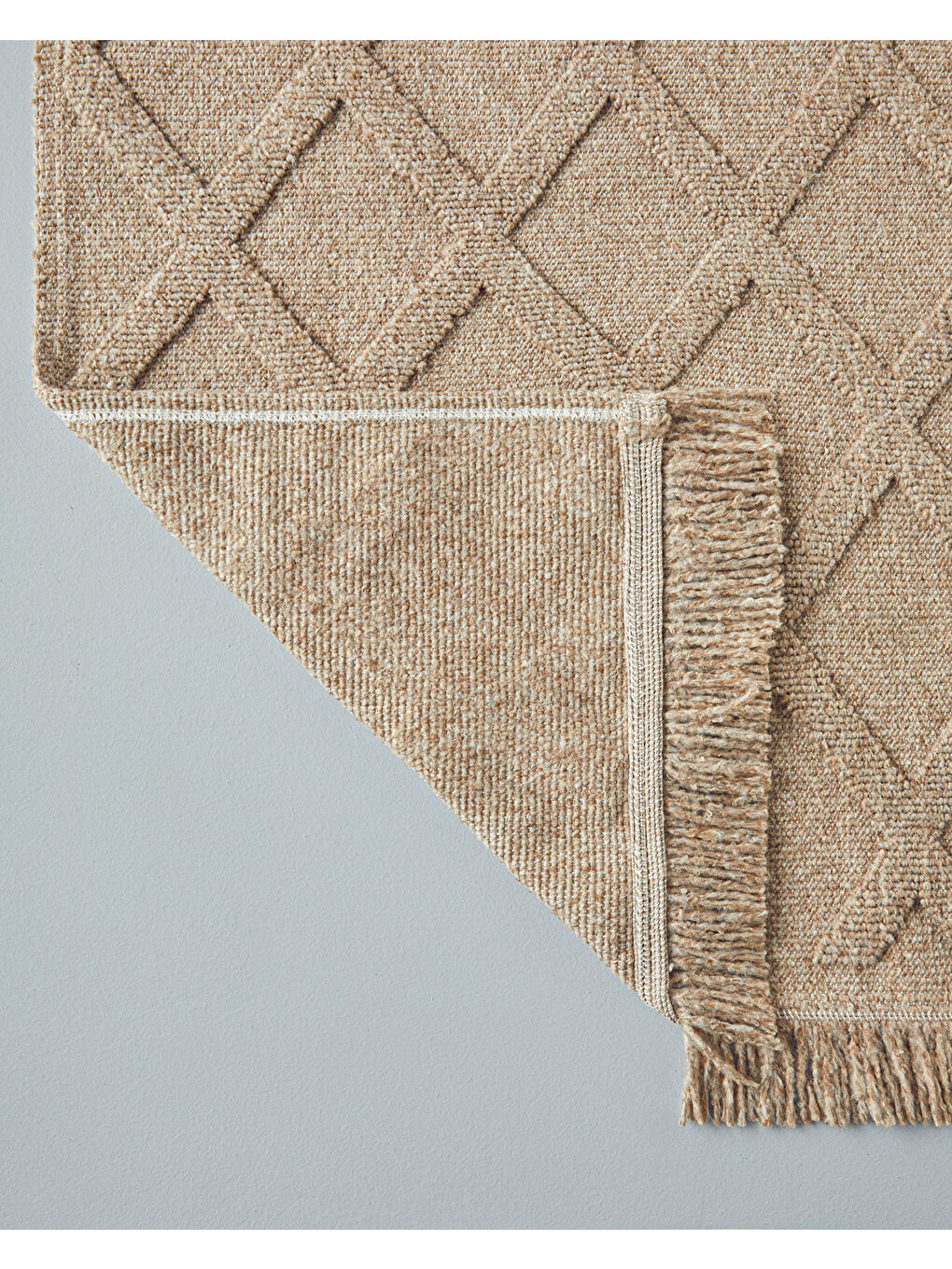 Prisma Dokuma Kilim 80x150 cm Kahverengi.-1