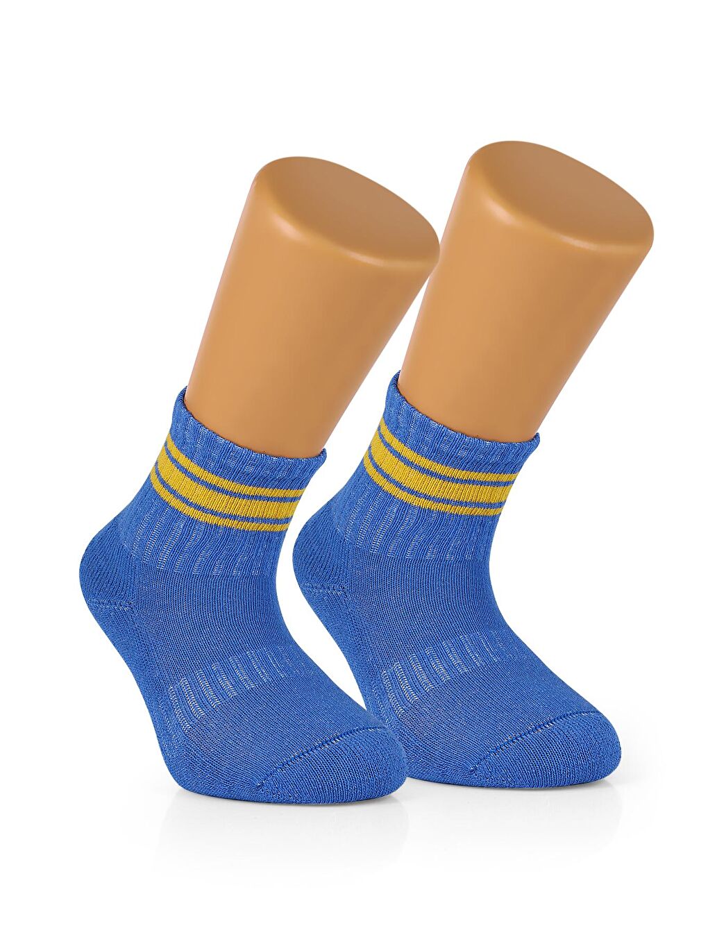 OZZY SOCKS Karışık 4 ÇİFT Dikişsiz Pamuklu Kız Bebek Çocuk Çizgili Soket Çorap - 1