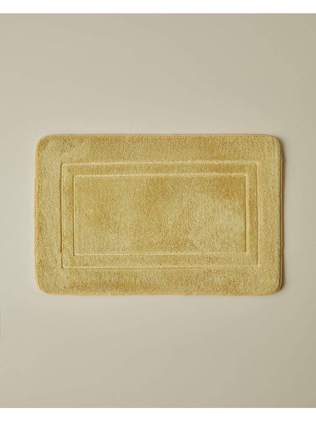 Soft Step Banyo Paspası 50x80 cm Sarı