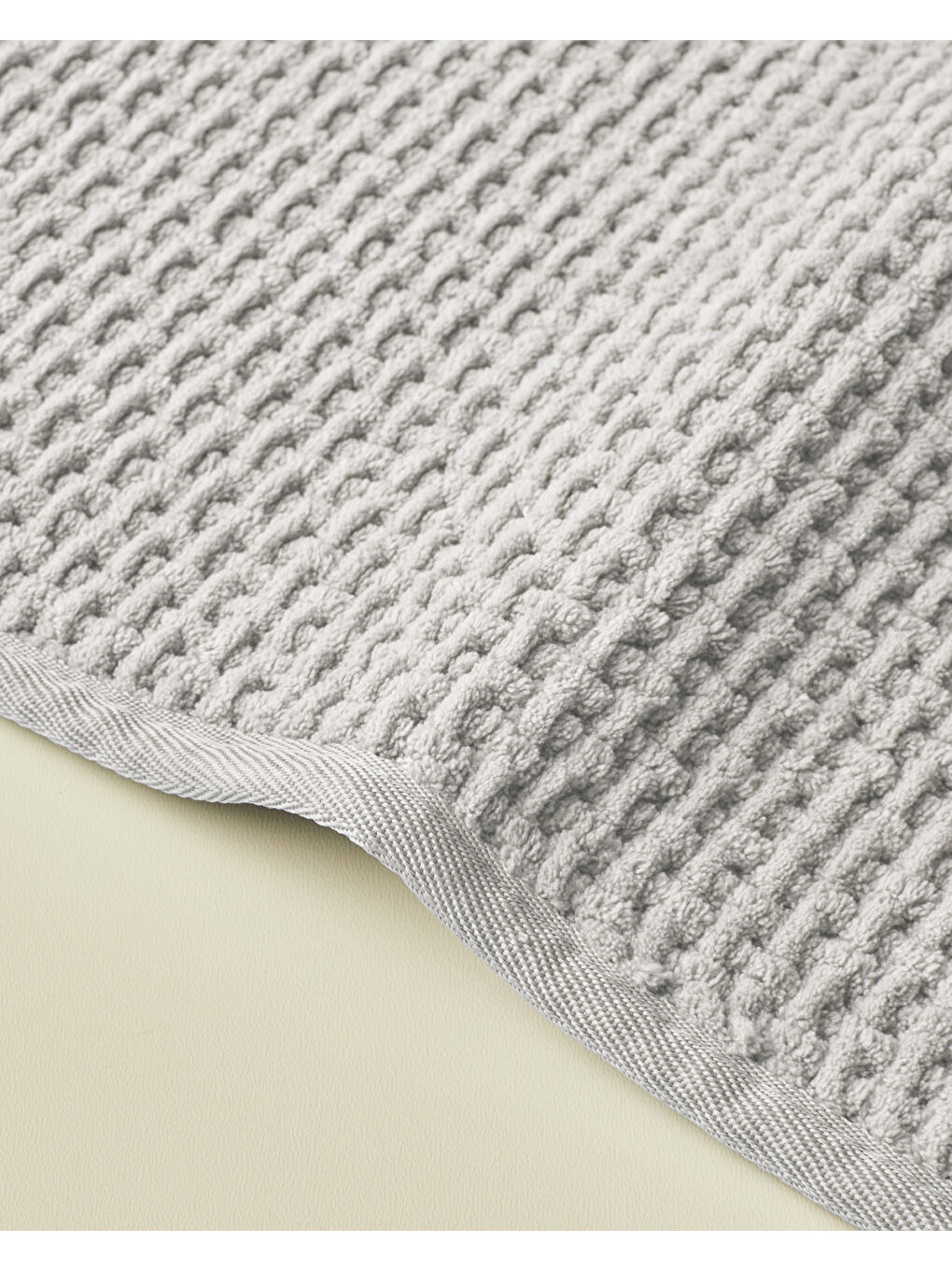 Waffle Weave Banyo Paspası 50x80 cm Gri-2