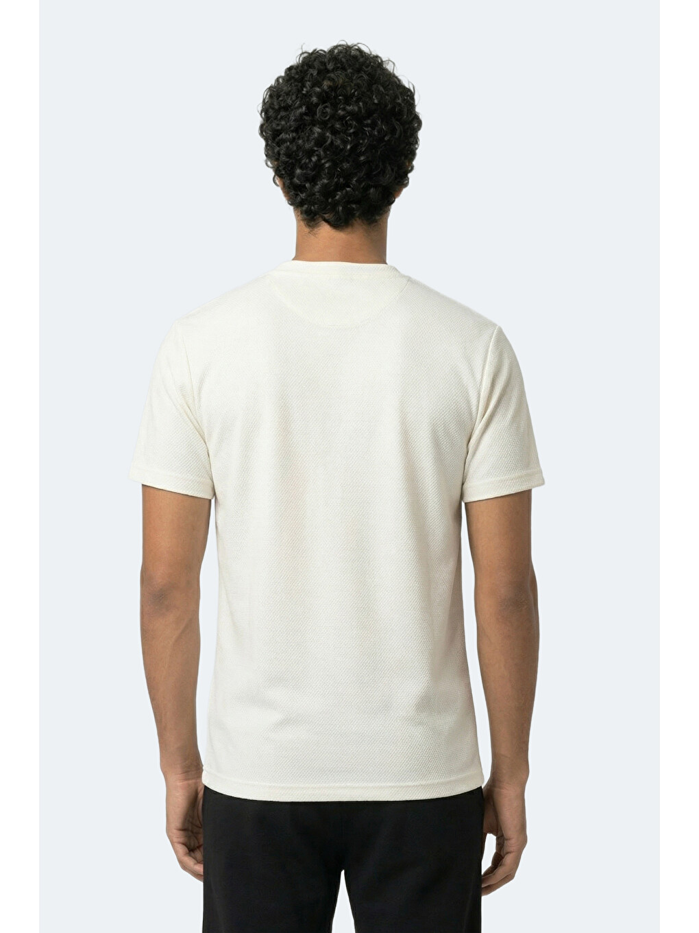 Zegna Erkek Beyaz Tişört-4