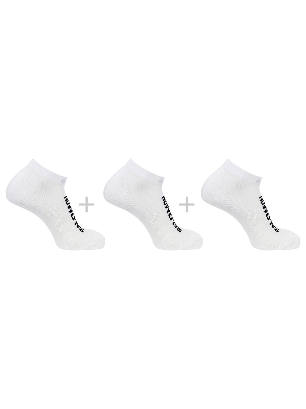 Salomon Beyaz Everyday Low 3 Pack Unisex Beyaz Çorap