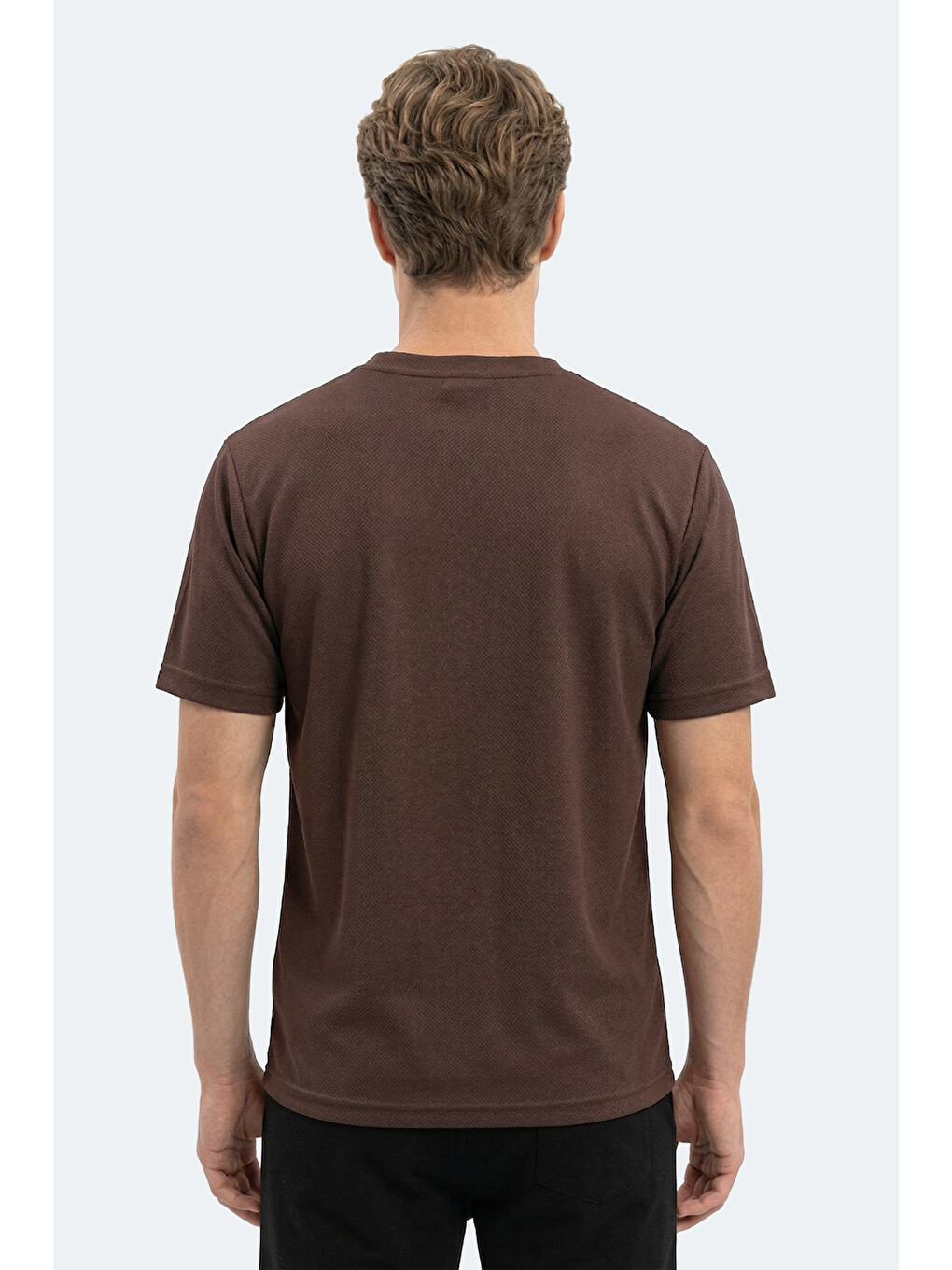 Kahverengi Zegna Erkek Kahve Tişört-4