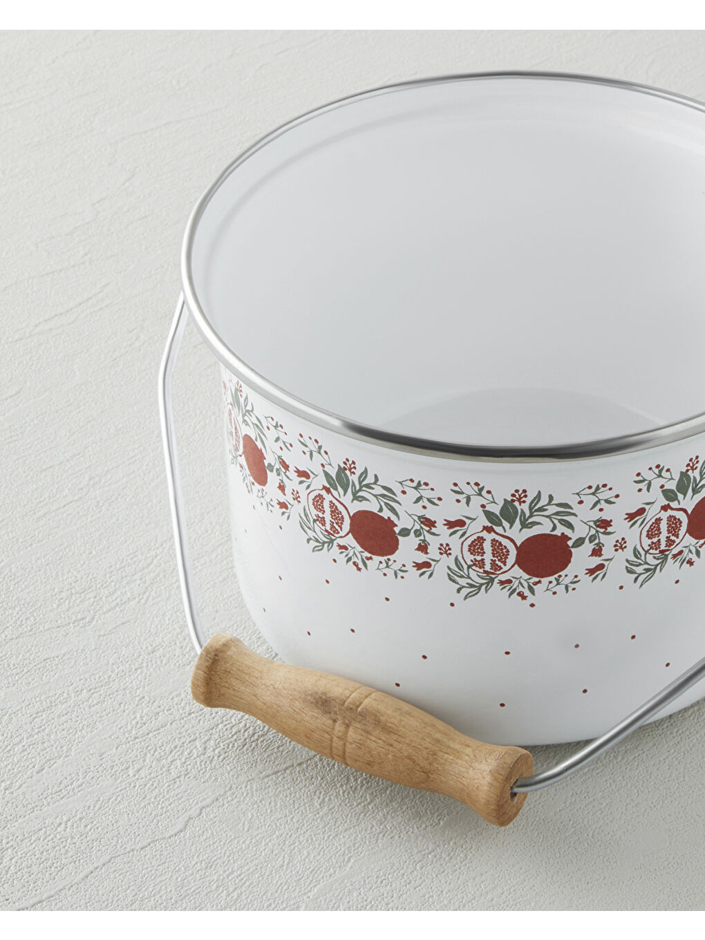 Garnet Emaye Bakraç 20 cm Kırmızı-3