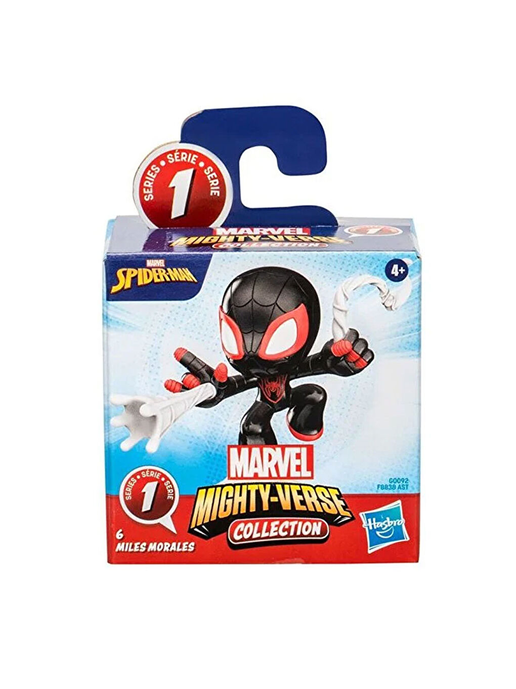 Spiderman Spider Man Mighty Verse Aksiyon Figür Miles Morales F8838-G0092