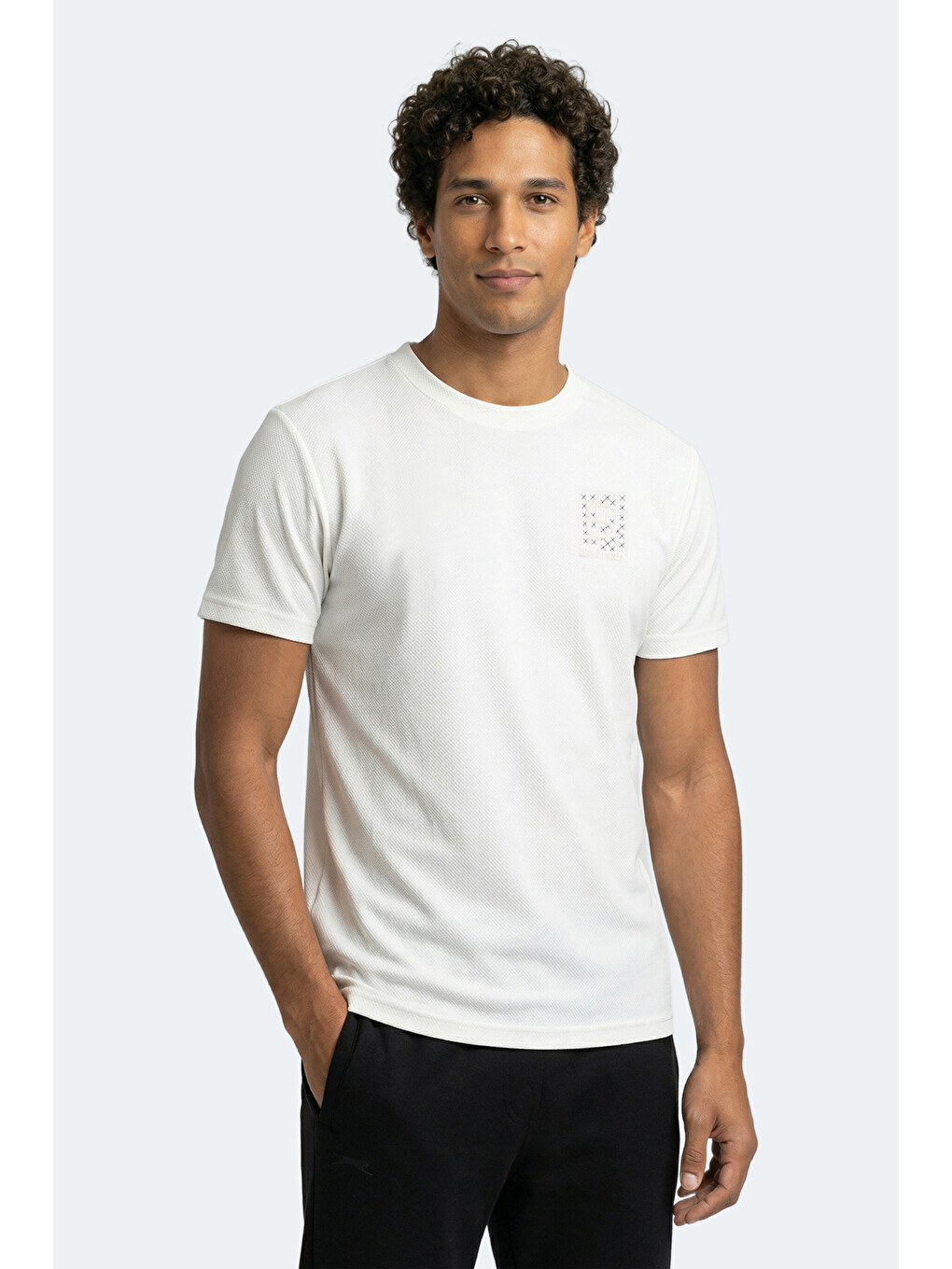 Zegna Erkek Beyaz Tişört-5