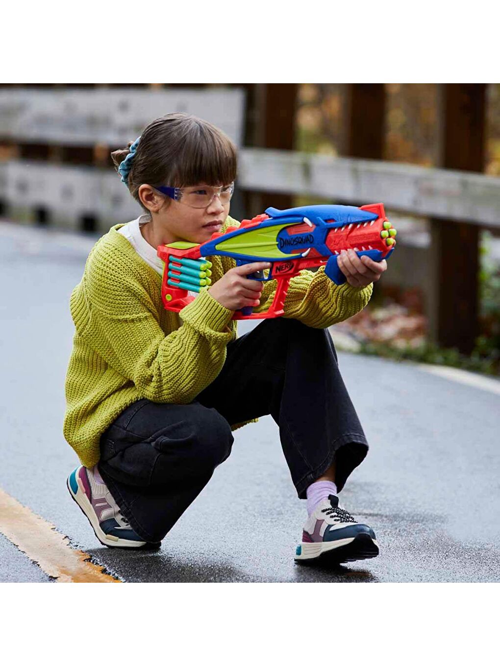 Nerf Renksiz Dinosquad Terrodak Oyuncak Tabanca  F6313 - 1