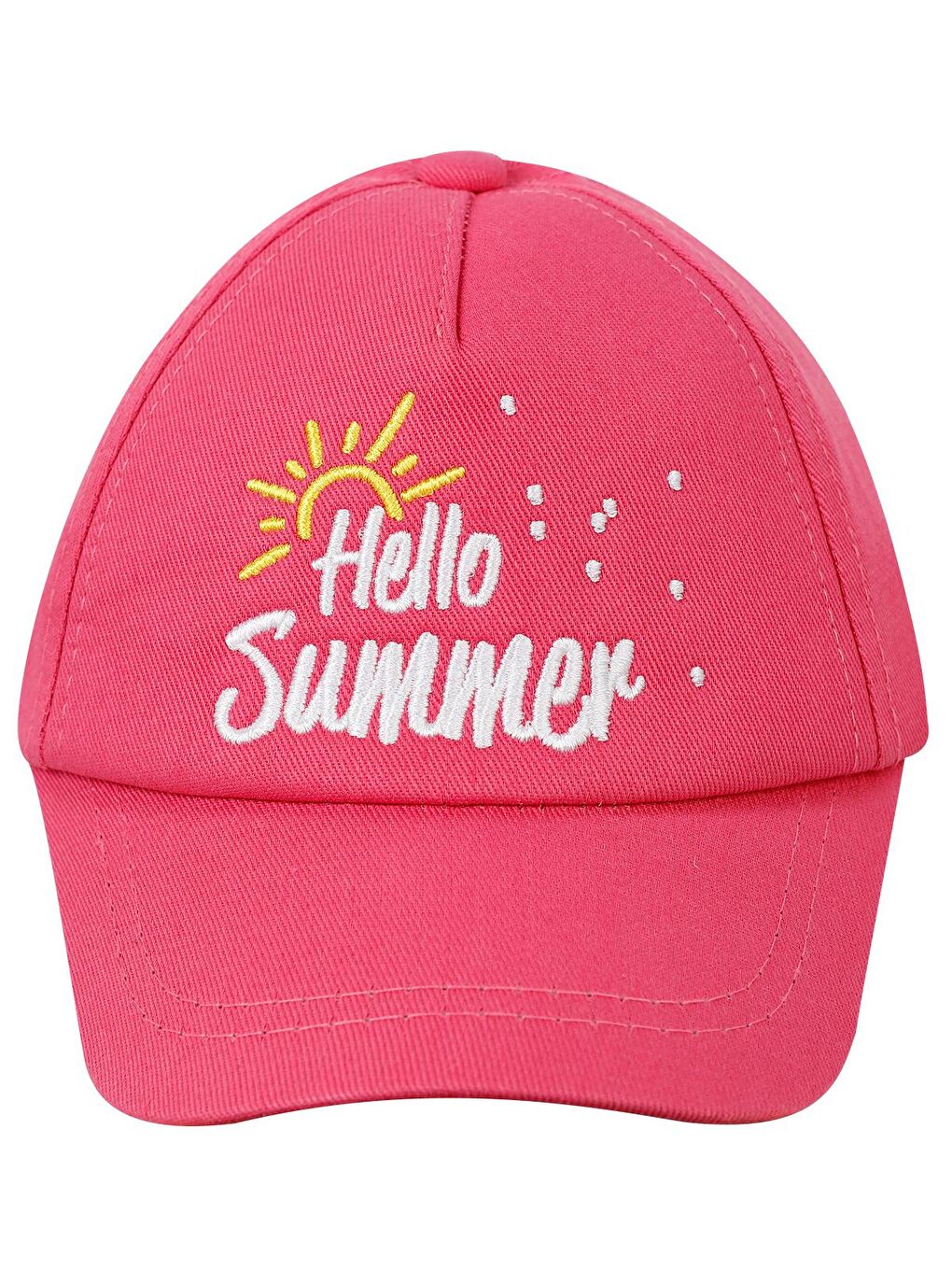 Baby Kız Bebek Kep Şapka 0-24 Ay Fuşya-1