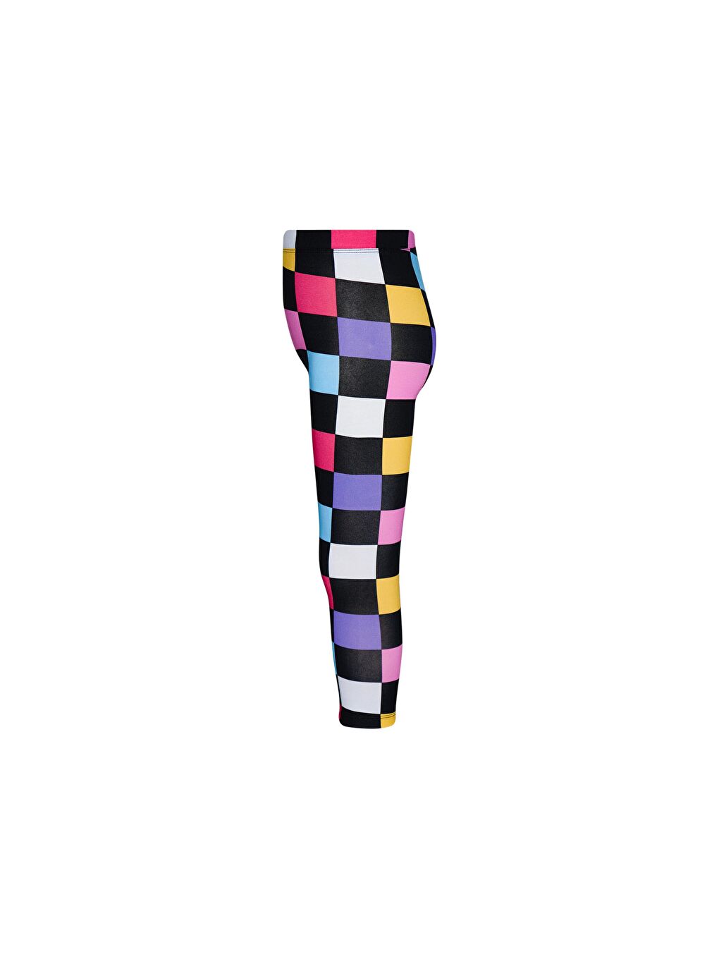Lovetti Karişik Kız Çocuk Op Art Checkers Desen Tayt - 2