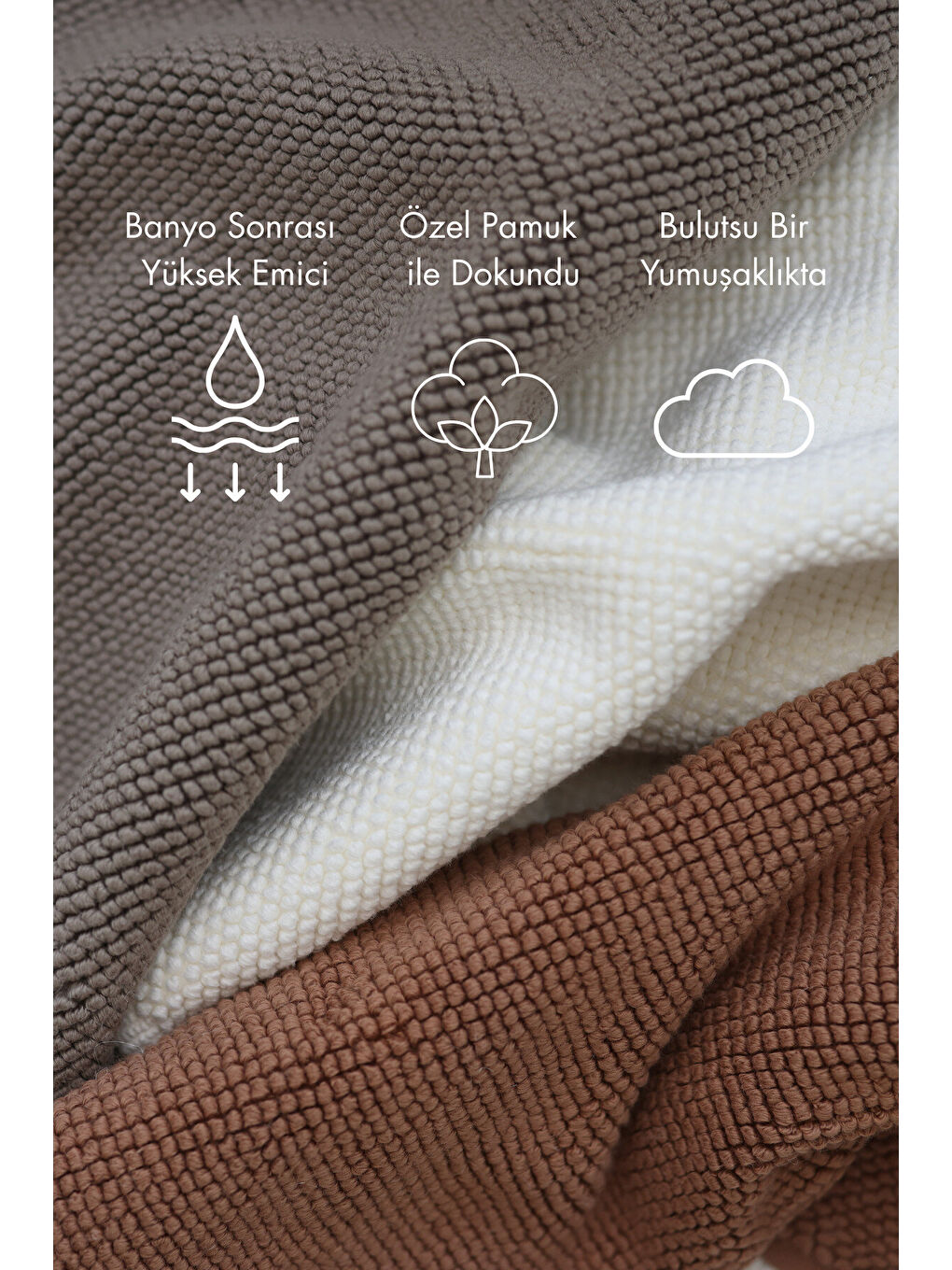 Eloria Banyo Paspası 50x70 Gri-3