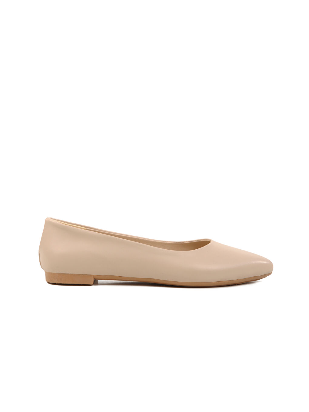 Bej Hafif İnce Taban Kadın Babet 209118 Z